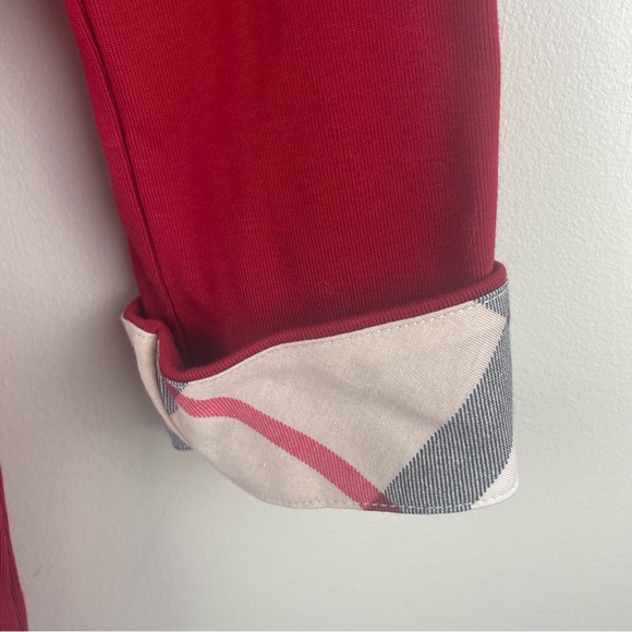 Burberry Brit Military Red Tunic 3/4 Sleeve NWT - Picture 5 of 10